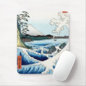 Tapis De Souris Mer et mont Fuji de Hiroshige (Avec souris)