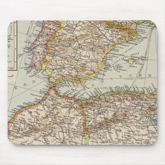 Tapis De Souris Mer Méditerranée W (Devant)