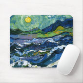 Tapis De Souris Mer orageuse (Avec souris)