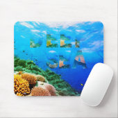 TAPIS DE SOURIS MER PROFONDE (Avec souris)