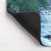 Tapis De Souris Merced river by Happy Isles, Yosemite, CA (Coin)