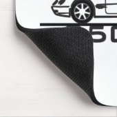 Tapis De Souris Mercedes 350 SL Type 230 (Coin)