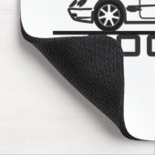 Tapis De Souris Mercedes 500 SL Type 230 (Coin)