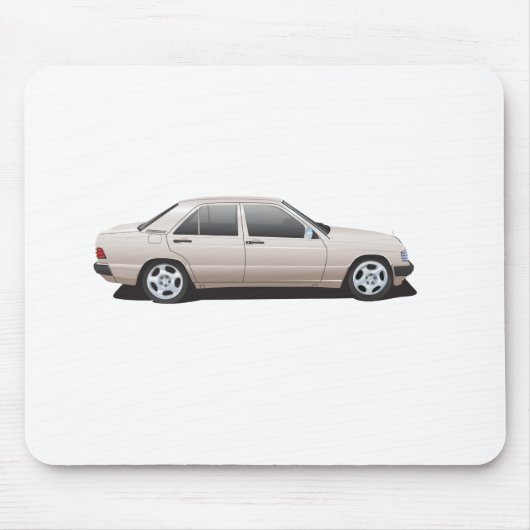 Tapis De Souris Mercedes-Benz W201 (190) (Devant)