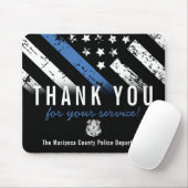 Tapis De Souris Merci de l'application de la loi des agents de pol (Avec souris)