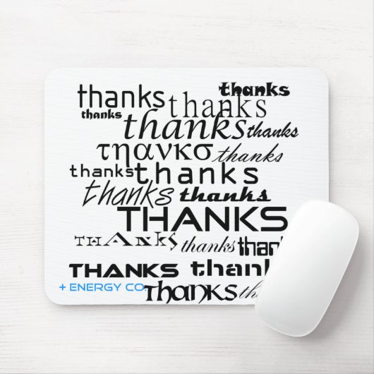 Tapis De Souris Merci Mousepad (Avec souris)