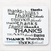 Tapis De Souris Merci Mousepad (Devant)