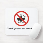 Tapis De Souris Merci pour pas le mousepad d'élevage (Avec souris)