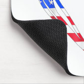Tapis De Souris Merci pour votre drapeau Service American (Coin)