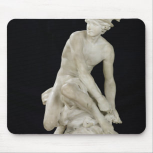 Tapis De Souris Mercury attachant ses sandales à ailes, 1744