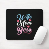 Tapis De Souris Mère Art Femme Maman Boss (Avec souris)