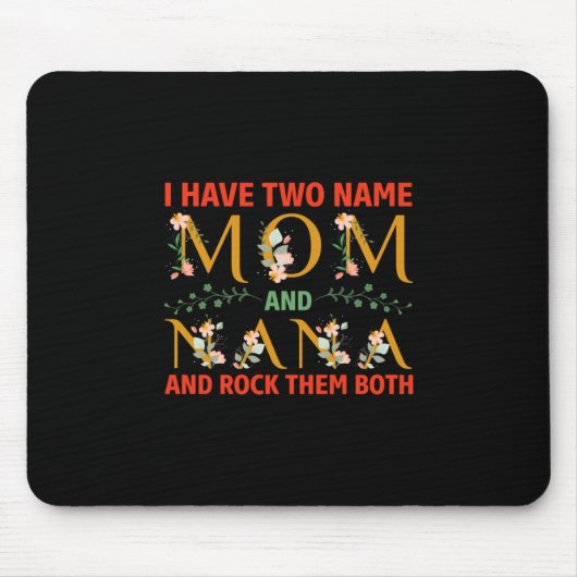 Tapis De Souris Mère Art Maman Et Nana (Devant)