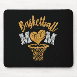Tapis De Souris Mère de basket-ball Mère Leopard Basketball Senior