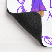 Tapis De Souris Mère de danse step Irlandaise - Violet (Coin)