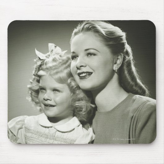 Tapis De Souris Mère et fille (Devant)