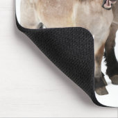 Tapis De Souris Mère et poulain souriant, cheval belge, Belge (Coin)