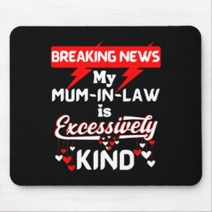 Tapis De Souris Mère Indroit Noël Anniversaire Fils Fille Pour Mam