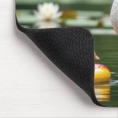 Tapis De Souris Mère l'oie avec bébé oison (Coin)