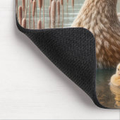 Tapis De Souris Mère Mallard Canard Avec Collier (Coin)