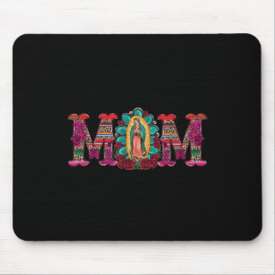 Tapis De Souris Mère mexicaine Notre-Dame de Guadalupe Vierge Mari