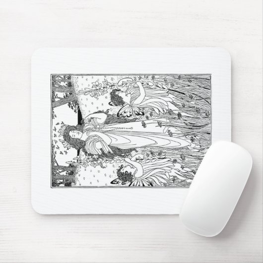 Tapis De Souris Mère Nature été (Avec souris)