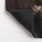 Tapis De Souris Mère orang-outan et bébé (Coin)