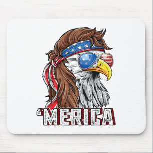 Tapis De Souris Merica États-Unis Drapeau américain Patriotique 4