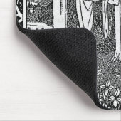 Tapis De Souris Merlin, par Aubrey Beardsley - HD (Coin)
