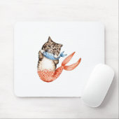 Tapis De Souris Mermaid Chat Purmaid (Avec souris)
