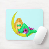 tapis de souris Mermaid Lily Moon (Avec souris)