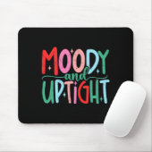 Tapis De Souris Merry &amp; Bright Moody &amp; Uptight Matching Co (Avec souris)