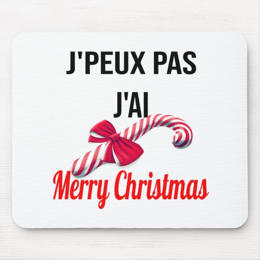 Tapis De Souris Merry Christmas (Devant)
