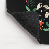 Tapis De Souris Merry Christmas Asl Sign Language Deaf Sped Women  (Coin)