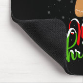 Tapis De Souris Merry Christmas Funny Gingerbread Cookie Baking Ch (Coin)