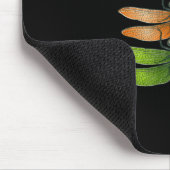 Tapis De Souris Merry Christmas Insect Dragonfly Xmas Tree  (Coin)