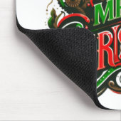 Tapis De Souris Merry Christmas steampunk (Coin)