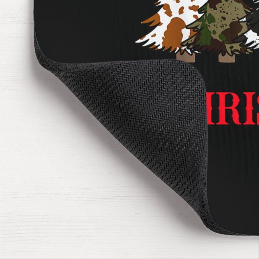 Tapis De Souris Merry Christmas Tree Western Cowhide Xmas Cowboy F (Coin)