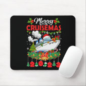 Tapis De Souris Merry Cruisemas croisière en famille Noël 2023 Amu (Avec souris)
