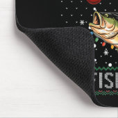 Tapis De Souris Merry Fishmas Santa Riding B Fish Christmas Ugly S (Coin)