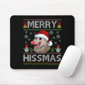 Tapis De Souris Merry Hissmas Ssum Christmas Ossum Lover Ugly Swea (Avec souris)