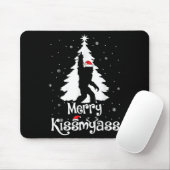 Tapis De Souris Merry Kissmy Funny Bigfoot Yeti Sasquatch Christma (Avec souris)