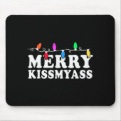 Tapis De Souris Merry Kissmy Shirt - Inappropriate Christmas Shirt (Devant)