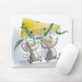 Tapis De Souris Merry Mice Mic & Mac Mousepad (Avec souris)