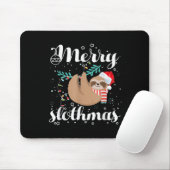 Tapis De Souris Merry Slothmas Christmas Pajama For Sloth Lovers  (Avec souris)