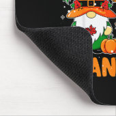 Tapis De Souris Merry Thanksmas Funny Fall Thanksgiving Santa Gnom (Coin)