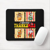 Tapis De Souris Merry Thanksmas Pumpkin Sce Latte Coffee Thanksgiv (Avec souris)