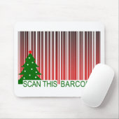 Tapis De Souris MERRY XMAS : analyser ce code barre (Avec souris)