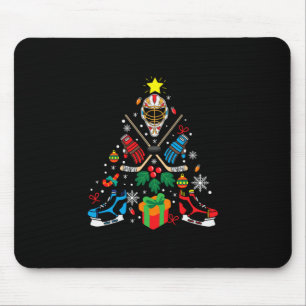 Tapis De Souris Merry Xmas Ice Hockey