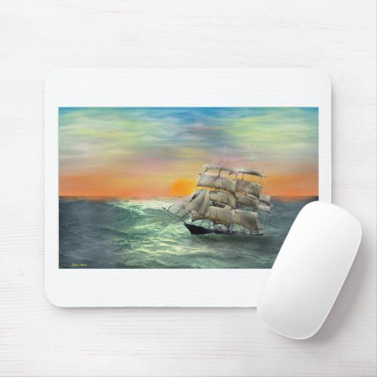 Tapis De Souris Mers tranquilles (Avec souris)