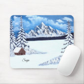 Tapis De Souris Merveille d'hiver (Avec souris)